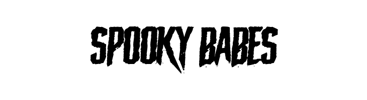 SPOOKY%2BBABES The Macabre Font