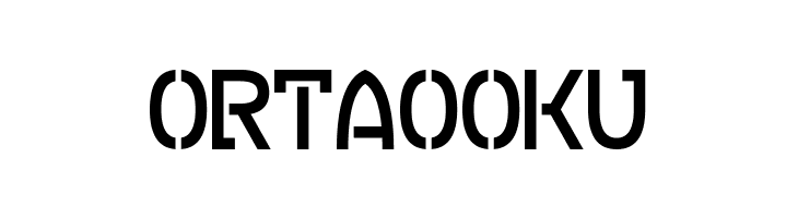 Crevice Stencil  Free Fonts Download