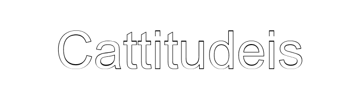 Arialic Hollow  Free Fonts Download