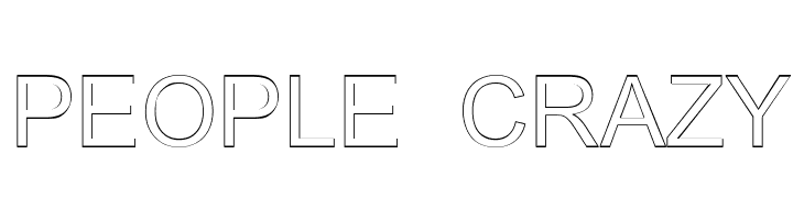 Arialic Hollow  Free Fonts Download