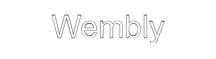 Arialic Hollow  Free Fonts Download