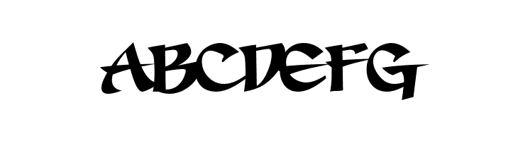 Seven Swordsmen BB  Free Fonts Download