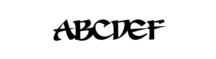 Seven Swordsmen BB  Free Fonts Download