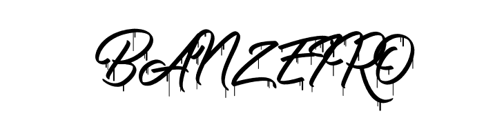 The Gunslinger Waterdrop  Free Fonts Download