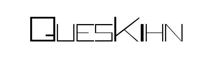 Square Unique Thin  Free Fonts Download