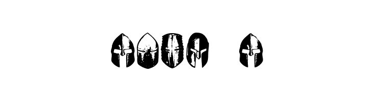 Knights Helmets Regular  Free Fonts Download
