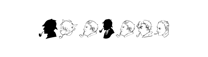 JMH Sherlock Dingbats Regular  Free Fonts Download