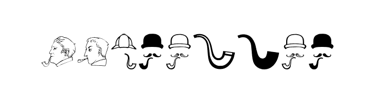 JMH Sherlock Dingbats Regular  Free Fonts Download