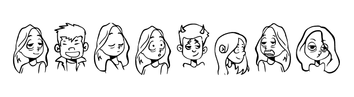 Cartoonabha Regular  Free Fonts Download