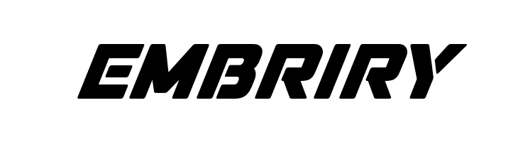 EMBRIRY Pervitina Dex Font