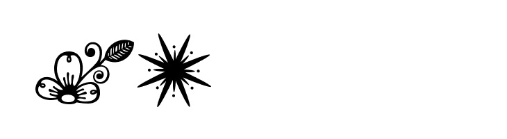 Janda Flower Doodles  Free Fonts Download