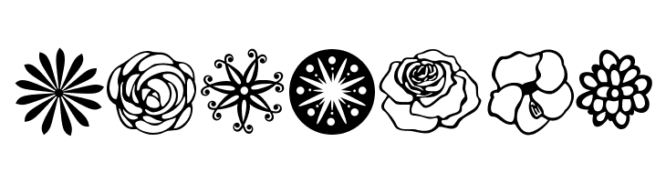 Janda Flower Doodles  Free Fonts Download