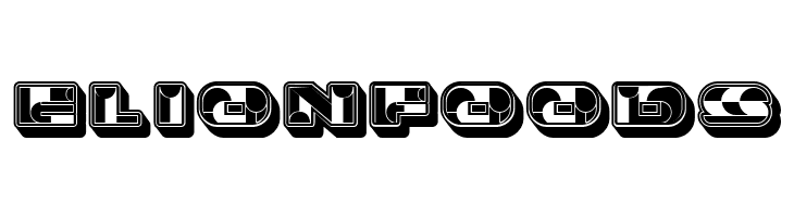 Portfolio 3D Inverted Regular  Free Fonts Download