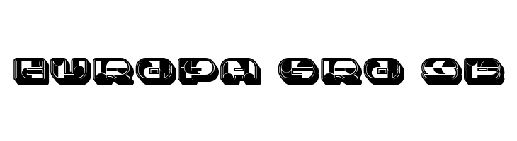 Portfolio 3D Inverted Regular  Free Fonts Download