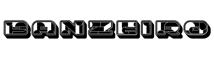 Portfolio 3D Regular  Free Fonts Download