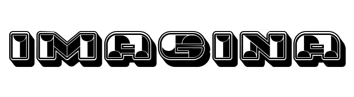 Portfolio 3D Regular  Free Fonts Download