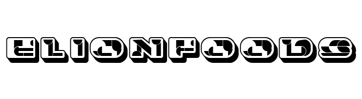 Portfolio 3D Extravagant Regular  Free Fonts Download