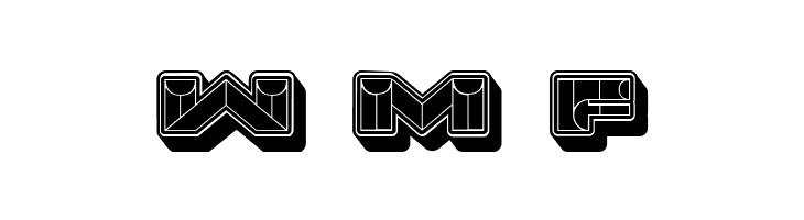 Portfolio 3D Flat Regular  Free Fonts Download