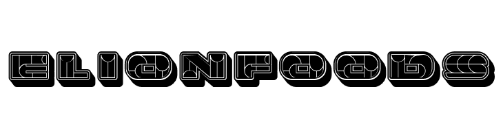 Portfolio 3D Flat Regular  Free Fonts Download