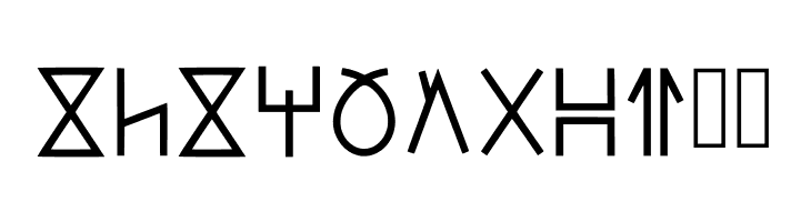 Modern Wakandan Regular  Free Fonts Download