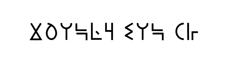 Modern Wakandan Regular  Free Fonts Download