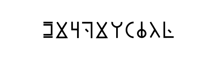 Modern Wakandan Regular  Free Fonts Download