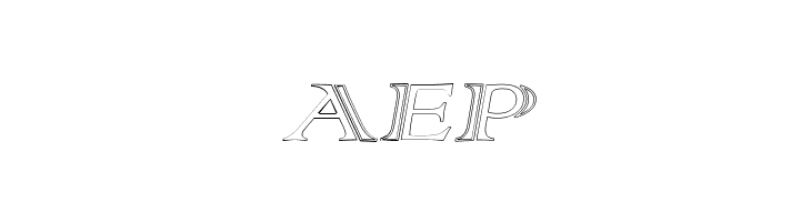 AlphaRev Hollow  Free Fonts Download