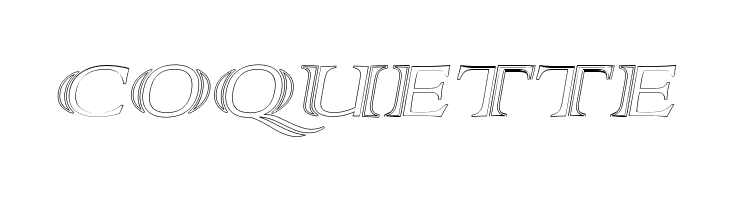 AlphaRev Hollow  Free Fonts Download