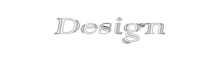 AlphaRev Hollow  Free Fonts Download