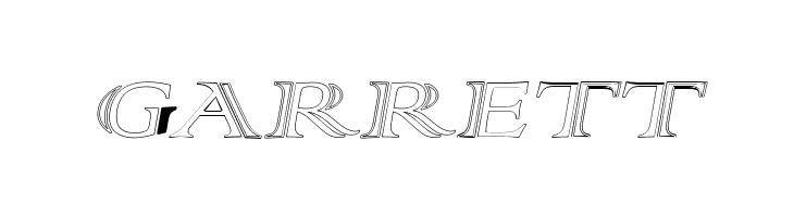 AlphaRev Hollow  Free Fonts Download