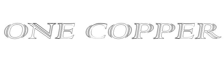 AlphaRev Hollow  Free Fonts Download