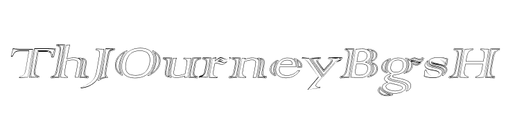 AlphaRev Hollow  Free Fonts Download