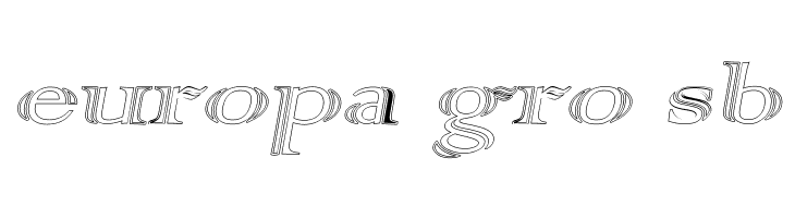 AlphaRev Hollow  Free Fonts Download