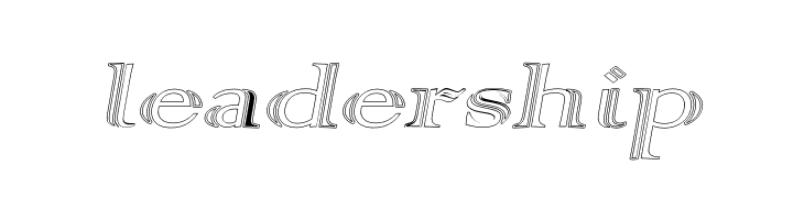 AlphaRev Hollow  Free Fonts Download