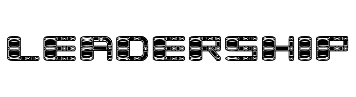 Zylinder Inverted Rustique Regular  Free Fonts Download