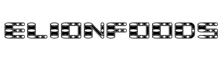 Zylinder Inverted Regular  Free Fonts Download