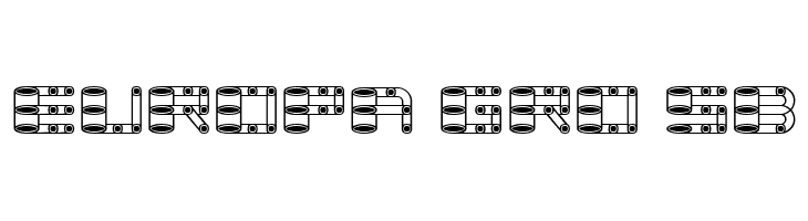 Zylinder Regular  Free Fonts Download