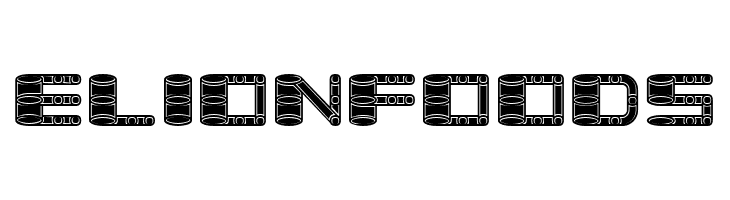 Zylinder Filled Regular  Free Fonts Download