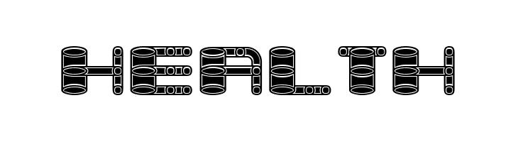 Zylinder Filled Regular  Free Fonts Download