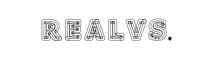 Geometri Outline  Free Fonts Download