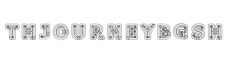 Geometri Outline  Free Fonts Download