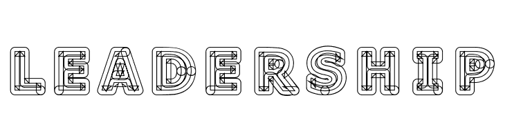 Geometri Outline  Free Fonts Download