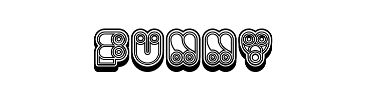 Computer Extravagant Hollow Regular  Free Fonts Download