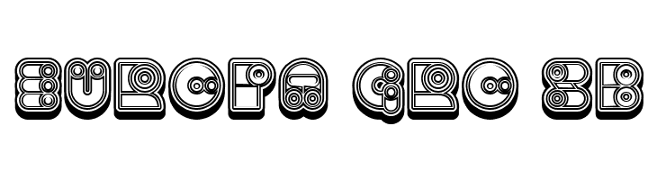 Computer Extravagant Hollow Regular  Free Fonts Download