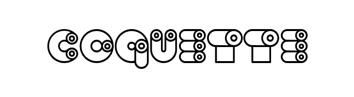 Computer Hollow Regular  Free Fonts Download