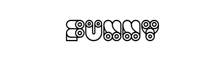 Computer Hollow Regular  Free Fonts Download