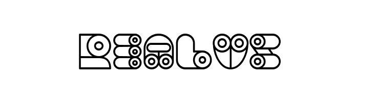 Computer Hollow Regular  Free Fonts Download