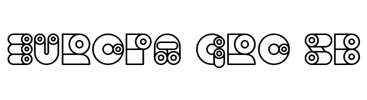 Computer Hollow Regular  Free Fonts Download