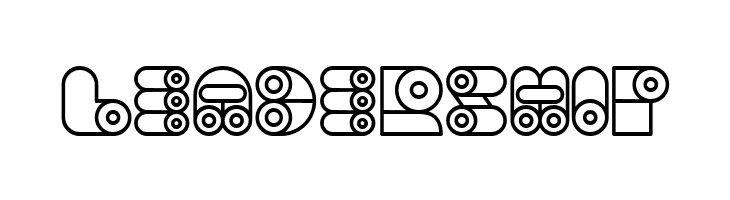 Computer Hollow Regular  Free Fonts Download