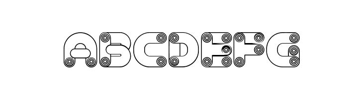 Baked Snails Hollow Regular  Free Fonts Download